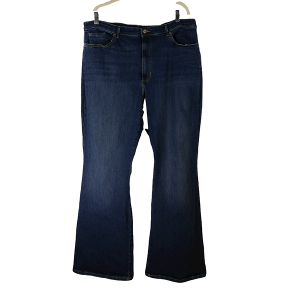 Banana Republic Denim - Banana Republic High Rise Flare Blue Jeans 35 Actual Measures 40W x 33L Bootcut